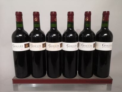 6 bottles LA GOULEE Red by COS d'ESTOURNEL...