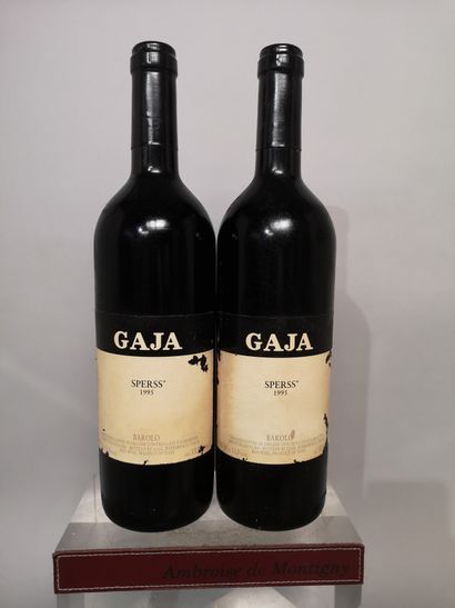 2 bouteilles GAJA BAROLO 