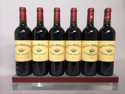 6 bottles CLOS du MARQUIS - Saint Julien,...