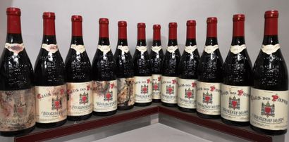 null 12 bouteilles CHATEAUNEUF du PAPE - CLOS des PAPES , 2006

En caisse bois. Étiquettes...