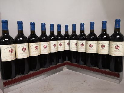 12 bouteilles CLOS de L'ORATOIRE - Saint...