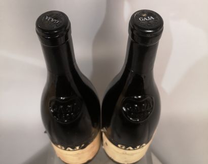 null 2 bouteilles GAJA BARBARESCO, 1996
Étiquettes abîmées