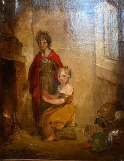 Two sisters by the fireplace
Canvas
End of...