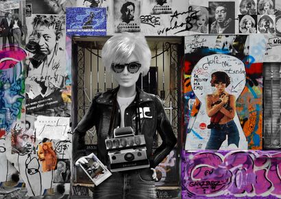 Michel Tréhet (né en 1950) Maison Gainsbourg
Barbie® de collection Andy Warhol pose...
