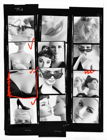 Michel Tréhet (né en 1950) Photo booth
Barbie® collection Grace Kelly and Audrey...