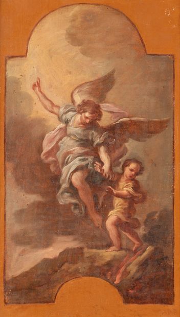 Attribué à Sébastiano CONCA
(1680 – 1764)
L’Ange...