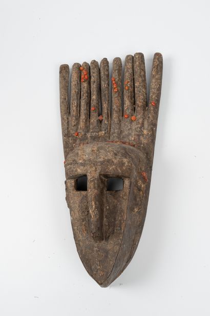 Masque N'Tomo, Bambara, Mali
H : 36 cm.