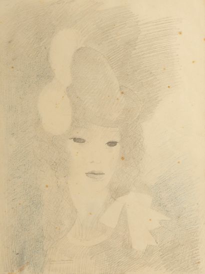 Marie LAURENCIN (1883-1956)
Portrait de femme
Lithographie,...