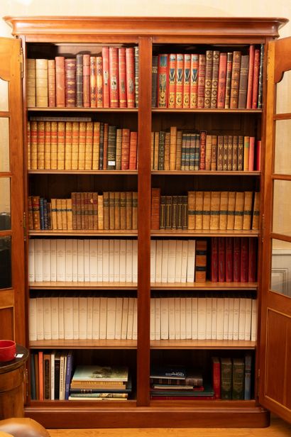 Un lot de livres divers (contenu de la bibliothèque)...