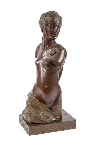Michel LEVY (né en 1949)
Femme en buste
Bronze
Tirage...