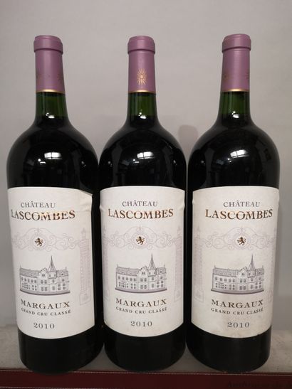 3 magnums Château LASCOMBES - 2e Gcc Margaux,...