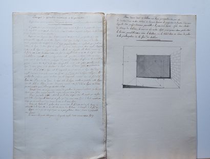GEOMETRIE
Manuscrit des principes de geometrie...