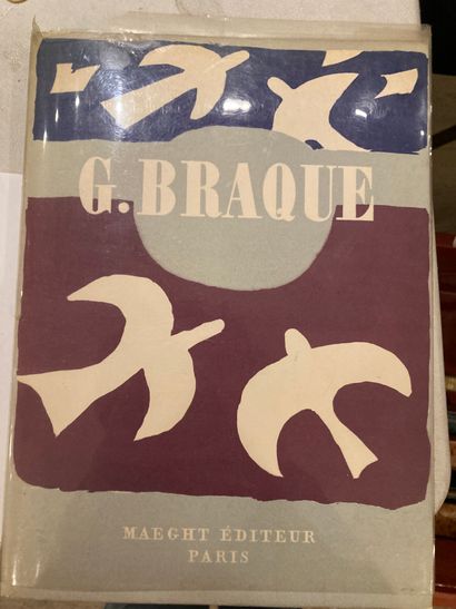 null BRAQUE.Cahier Georges Braque. 1917-1947. Paris, Maeght.
In-4, couverture éditeur...