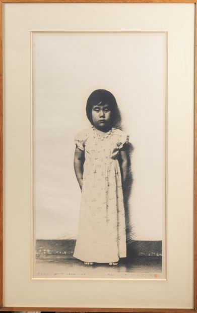 null Tetsuya NODA ( Né en 1940)
Jeune japonaise
Planche en off-set tirée sur papier....