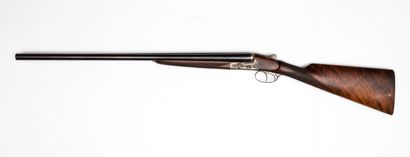 null Garnier anson 12/70 caliber side-by-side rifle (n°2306). 70cm smoothbore barrel,...