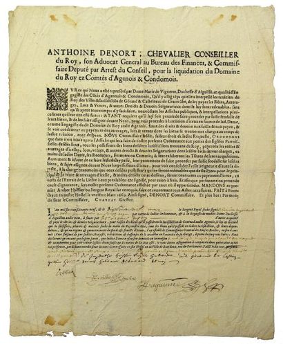 1669 - (LOT-ET-GARONNE) - COMTÉS D'AGENOIS...