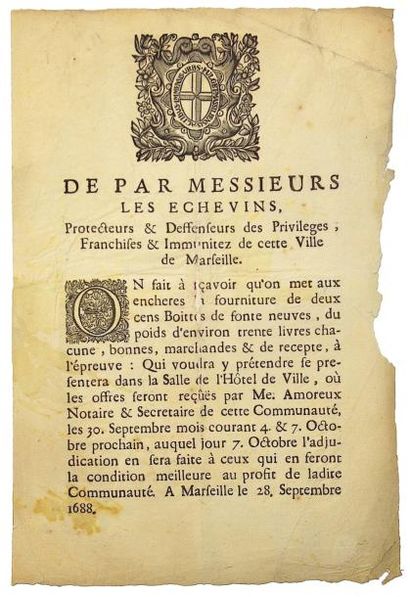 1688 - MARSEILLE (BOUCHES-DU-RHÔNE) - 