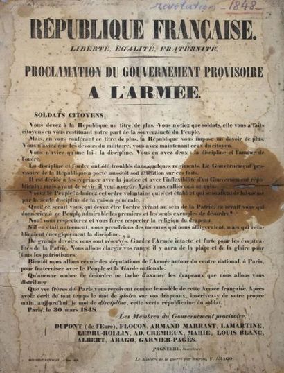 PARIS le 30 Mars 1848 - 