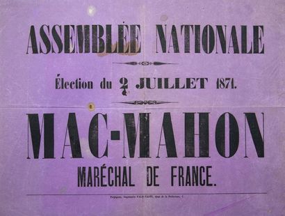 null MAC-MAHON (Marie Edme Patrice, Comte de, Duc de Magenta) 1808-1893 - Maréchal...