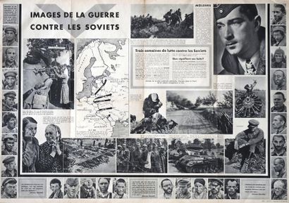 null Images de la guerre contre les soviets Juillet 1941 - Affiche (61 x 86) - Etat...
