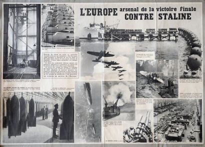 null L'Europe arsenal de la victoire finale contre Staline 1942 - Affiche (60 x 83)...