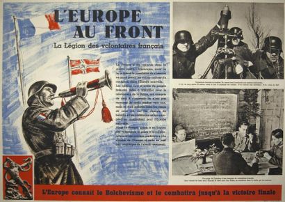 null L'Europe au front - La Légion des volontaires français 1943 - Affiche (84 x...