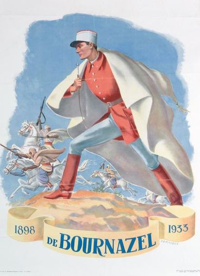 null Dominique - " 1898/1933, DE BOURNAZEL " - Impr. E. Desfossés-Néogravure 1943...