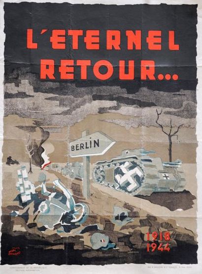 null d'après André Bayhourst - " L'éternel retour... BERLIN : 1918 / 1944 " - Impr....