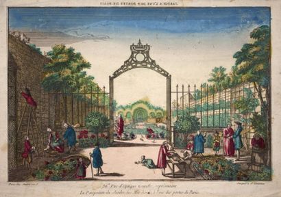 «Jardin à l'une des Portes de Paris» Vue...