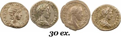 WORLD COINS Lot de 30 deniers romains divers...