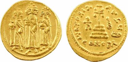 BYZANTINE COINS Héraclius, Héraclius Constantin...