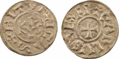 CAROLINGIAN COINS Charlemagne, denier, Bourges...