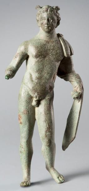 Statuette du dieu Hermès Figure du dieu psychopompe...