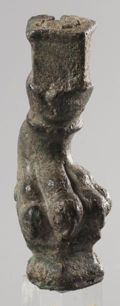 null Patte de lion Élément de mobilier. Bronze Epoque Romaine. Haut.: 9,2 cm