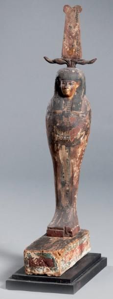 Statuette dite de « Ptah Sokar Osiris » Belle...