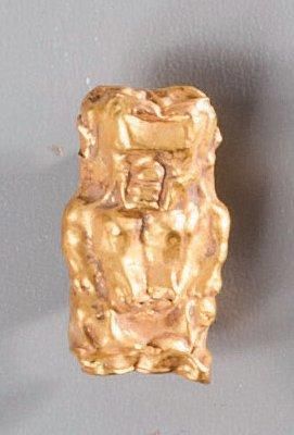null Amulette Ptah Patèque. Or. Phénicie, Epoque Hellénistique, IVe - IIIe s. av....