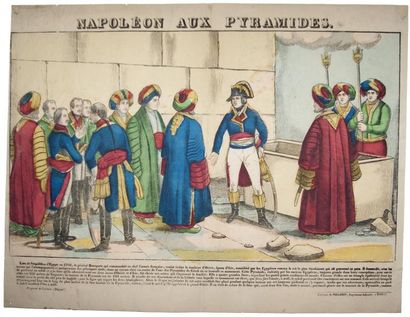 null «NAPOLÉON AUX PYRAMIDES» (Campagne d'Égypte) - Imagerie Napoléonienne de 1835...