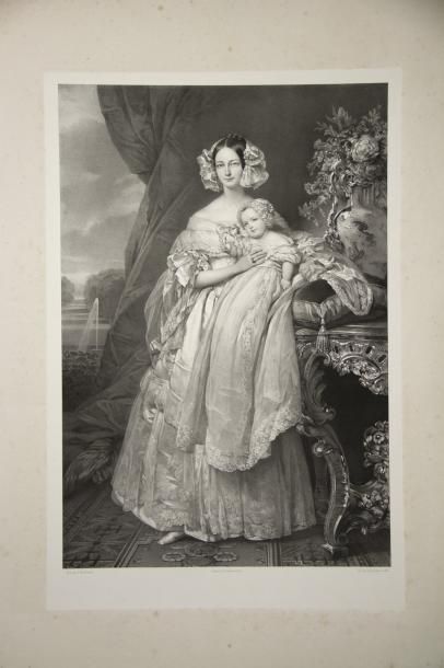 null PORTRAIT de (Hélène Louise Elisabeth De MECKLEMBOURG SCHWERIN, DUCHESSE D'ORLÉANS...