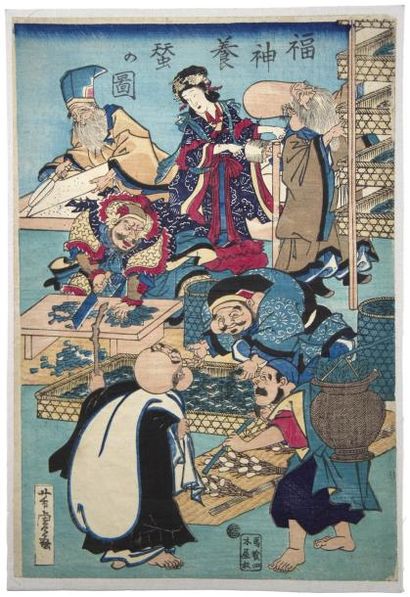 YOSHITORA, Utagawa (actif de l'ère Tenpo «1830-1844» à 1873 ca)