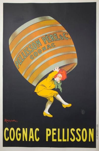 Leonetto CAPPIELLO (1875-1942) COGNAC PELLISSON, 1907, imprimerie Vercasson - (120...