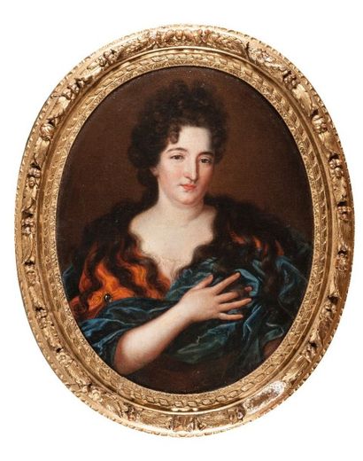 null Ecole FRANCAISE du XVIIIème siècle

Portrait Présumé de la Duchesse de Nemours

Toile.

75...