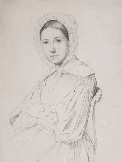 null Ecole FRANCAISE du XIXème siècle, suiveur de Jean Dominique Ingres

Portrait...