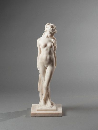 null Enrico Saroldi (Carmagnola (To) 1878 - Milano 1954) Venus au serpent, ou méduse...