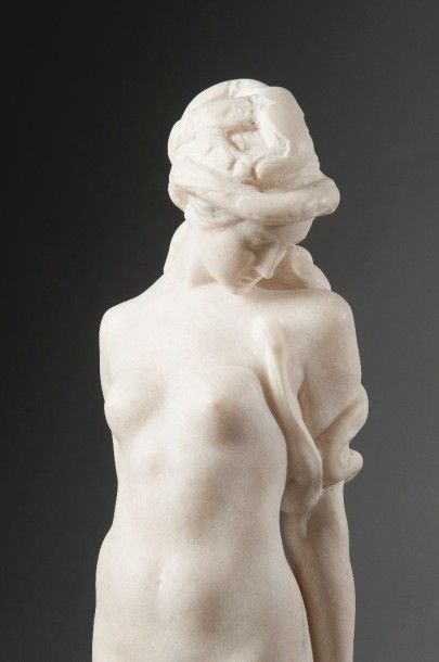 null Enrico Saroldi (Carmagnola (To) 1878 - Milano 1954) Venus au serpent, ou méduse...