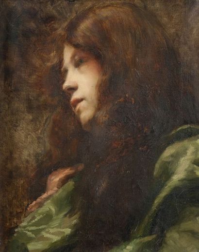 Juana ROMANI (1869-1924) La belle rousse...