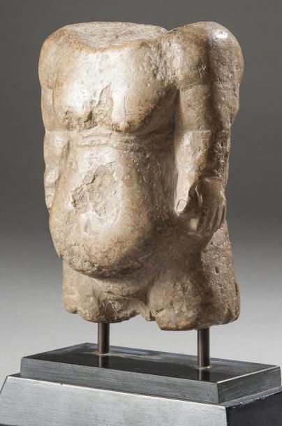 null Torse de Ptah Patèque. Egypte, Basse Epoque (664 - 332 av. J.-C.). Statuette...