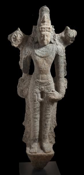 Grand Vishnu debout, Sud de l'Inde, Dynastie...