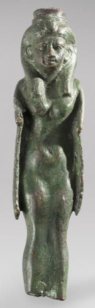  Isis Ptérophore Egypte, III è P. I. (1069 - 664 av. J.-C.) Statuette représentant...