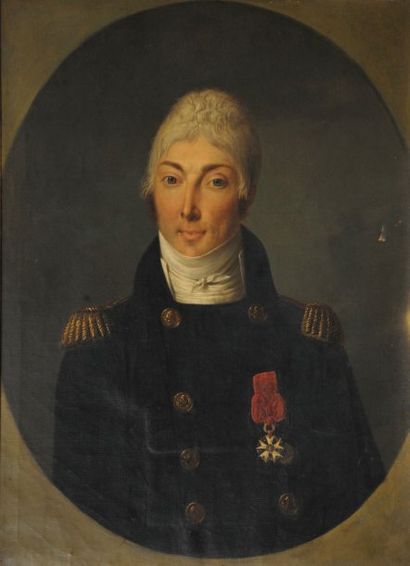 ROQUE(Actif à la fin du XVIIIe- début du XIXe siècle) Portrait de l'Adjudant Général...