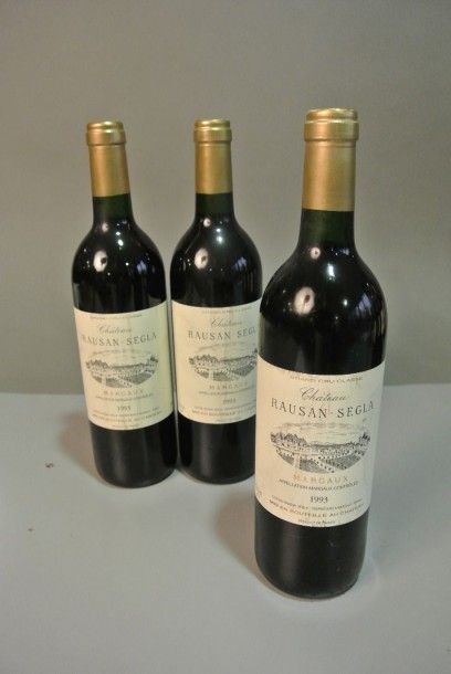 3 bouteilles Château Rauzan Segla 1993
